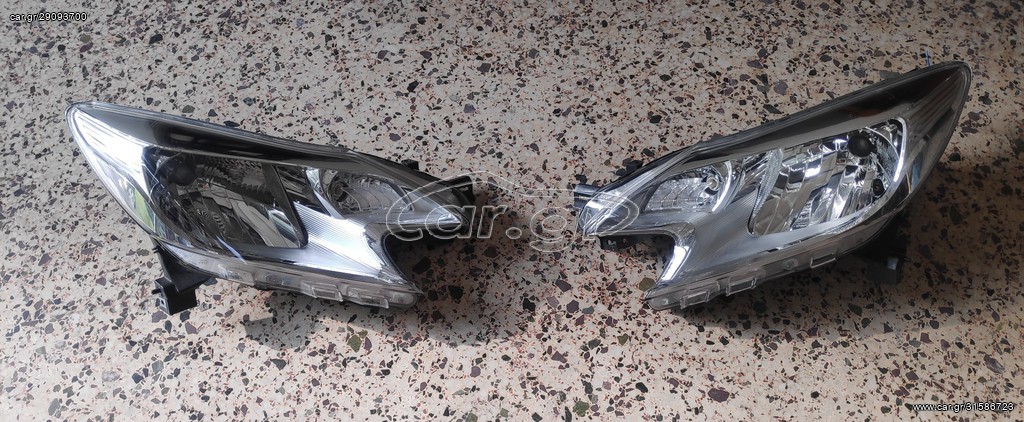 Σετ Φανάρια Εμπρός Nissan Note 2012+
