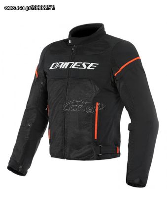 Dainese Air Frame D1 Tex Jacket Black/White/Fluo-Red