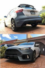 MΕΤΑΤΡΟΠΗ STANDARD FORD FOCUS ΣΕ RS STYLE (KIT ΜΕΤΑΤΡΟΠΗΣ ΕΜΠΡΟΣ-ΠΙΣΩ)-thumb-1