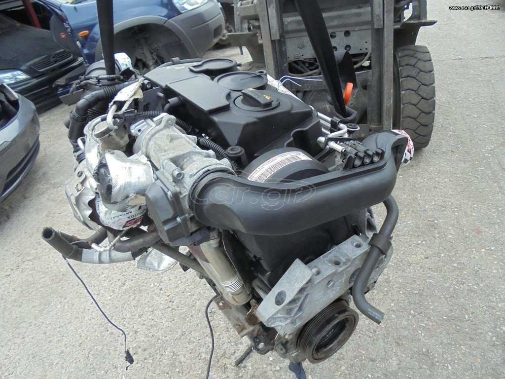 Κινητήρας Μοτέρ VW JETTA (2005-2011) 1900cc BLS Turbo Diesel γραπτη εγγυηση