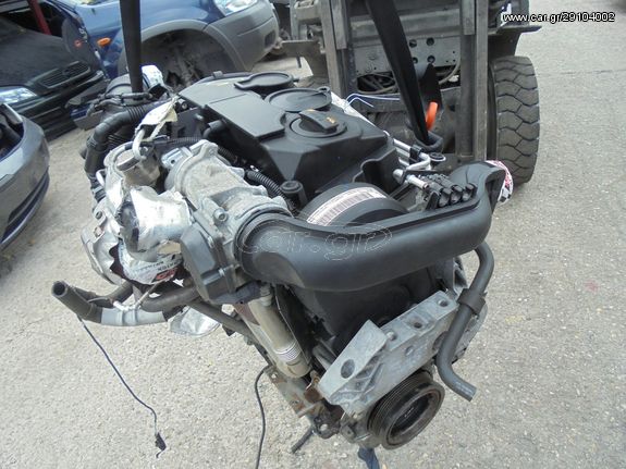 Κινητήρας Μοτέρ  VW JETTA (2005-2011) 1900cc BLS  Turbo Diesel γραπτη εγγυηση