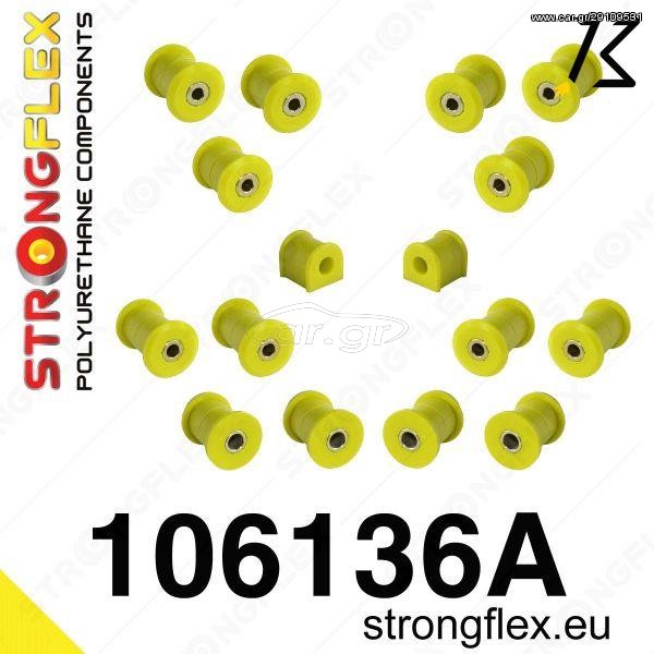 Mazda MX-5 NB STRONGFLEX ΣΙΝΕΜΠΛΟΚ ΠΟΛΥΟΥΡΕΘΑΝΗΣ FULL KIT ΠΙΣΩ ΑΞΟΝΑ 106136A: REAR suspension bush kit KB STORE