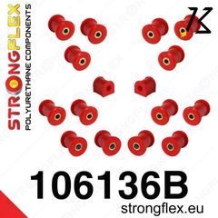 Mazda MX-5 NB STRONGFLEX ΣΙΝΕΜΠΛΟΚ ΠΟΛΥΟΥΡΕΘΑΝΗΣ FULL KIT ΠΙΣΩ ΑΞΟΝΑ 106136B: REAR suspension bush kit KB STORE