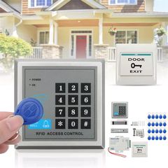 Κιτ Συστήματος Ελέγχου Πρόσβασης Κάρτας RFID Proximity με Ηλεκτρική Μαγνητική Κλειδαριά 180kg QMJ006