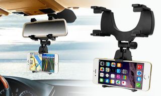 Βάση Στήριξης Κινητών, Κάμερας + GPS για τον Καθρέπτη του Αυτοκινήτου Imolint Rear View Mirror Mount