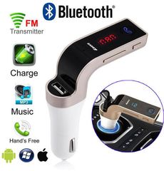 Bluetooth Car Kit FM Transmitter MP3 Music Player Handsfree SD USB Charger OEM