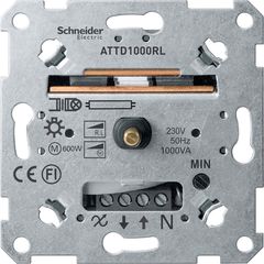 Merten dimmer για ωμικό φορτίο 60-1000VA