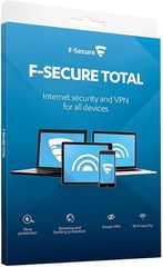 F-Secure Total Security (Τελευταία Έκδοση) & VPN (5 Device - 2 Year) Multi-Device, ESD