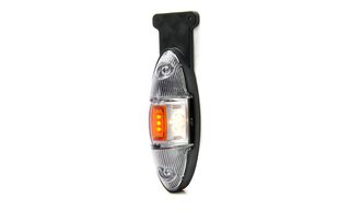 LED φώτα πλευρικής σήμανσης τ.κέρατο 12V24V Λευκό-Πορτοκαλί WAS