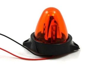 LED Φάρος Πλευρικής Σήμανσης 12 SMD - 24V Κόκκινο