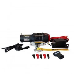 Ηλεκτρικός εργάτης KANGAROO WINCH 4000SR με συνθετικό σκοινί και τηλεχειριστήριο 12V Για 1814 kg