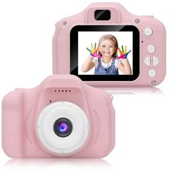 Μίνι Ψηφιακή Παιδική Φωτογραφική Μηχανή - Κάμερα HD Ρόζ