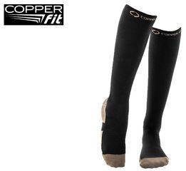 Κάλτσες Συμπίεσης με Ίνες Χαλκού Κάτω Γόνατος L / XL Unisex Copper fit Compression Socks