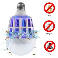 Λάμπα LED 20W + Ηλεκτρικό Εντομοκτόνο 2 σε 1 Εντομοπαγίδα Κουνουπιών Mosquito Killer Lamp