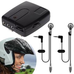 Handsfree Σύστημα Ενδοεπικοινωνίας Μηχανής Ενσύρματο για 2 Κράνη