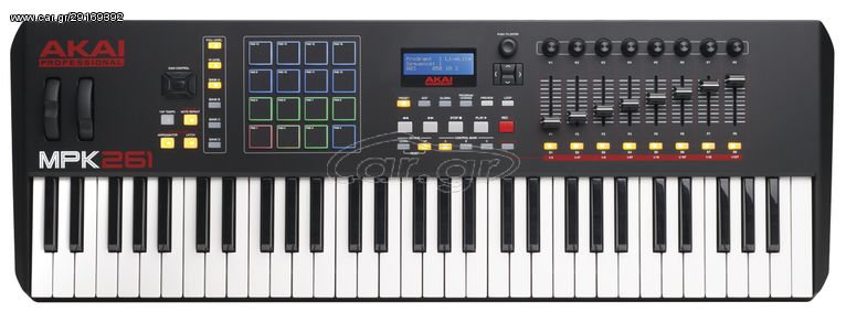 AKAI MPK-261 Midi Keyboard 61 Πλήκτρα