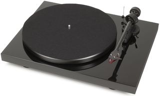 PRO-JECT DEBUT CARBON DC + OM 10E Black Piano