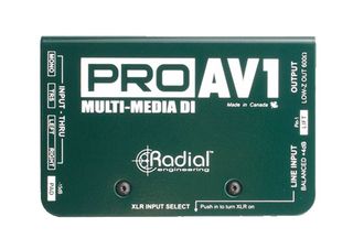 RADIAL PRO-AV1 Passive DI Box