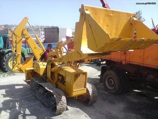 Εκσκαφέας-Φορτωτής 1995 JOHN DEER JD450 loader backhoe-thumb-2