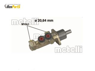 ΑΝΤΛΙΑ ΦΡΕΝΩΝ BRAKE MASTER CYLINDER RENAULT MEGANE SCENIC 1.4E 1.6E AFTER MARKET ΑΝΤΑΛΛΑΚΤΙΚΟ