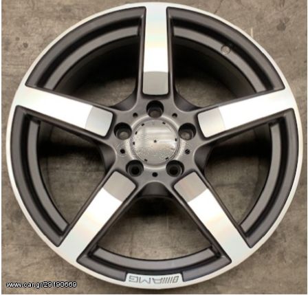MERCEDES BENZ ΖΑΝΤΕΣ ΚΑΙΝΟΥΡΓΙΕΣ ΣΕΤ 8Χ17 5Χ112Κ ΕΤ35/45 ΔΙΑΜΑΝΤΕ ΑΝΘΡΑΚΙ