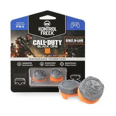 FPS Grips KontrolFreek Black Ops 4 Grav Slam Caps - PS4 Controller