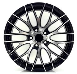 AUDI ΖΑΝΤΕΣ ΚΑΙΝΟΥΡΓΙΕΣ ΣΕΤ 7,5Χ17 5Χ112Κ ΕΤ40 ΜΑΥΡΟ ΔΙΑΜΑΝΤΕ