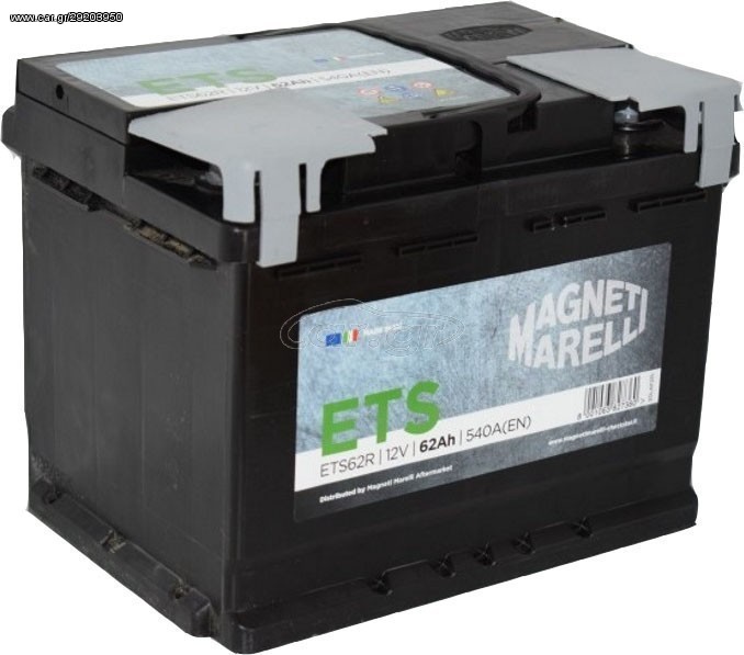 ΜΠΑΤΑΡΙΑ MAGNETI MARELLI ETS 62AH FIAT-LANCIA-ALFA ROMEO