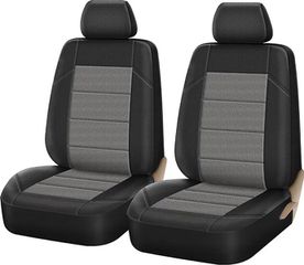 Καλύμματα Αυτοκινήτου Super Fit All In One Μαύρο-Γκρι Ζευ 4 Τεμάχια