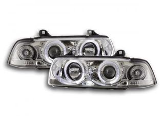 2 X FK - ΜΠΡΟΣΤΙΝΑ ΦΑΝΑΡΙΑ ΣΕΤ  - Angel Eyes headlights BMW 3er E36 coupé Yr. 92-98 chrome