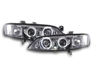 2 X FK - ΜΠΡΟΣΤΙΝΑ ΦΑΝΑΡΙΑ ΣΕΤ  - headlight Opel Vectra B Yr: 99-02 chrome