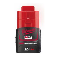 M12 B2 Μπαταρία Li-Ion 12V 2.0Ah - 10.8V - 12V - MILWAUKEE (#4932430064)