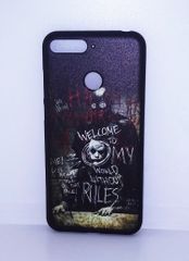 Huawei Y6 2018 Back Cover Case-Joker Black (oem)