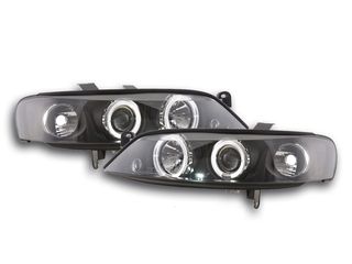 2 X FK - ΜΠΡΟΣΤΙΝΑ ΦΑΝΑΡΙΑ ΣΕΤ  - headlight Opel Vectra B Yr: 99-02 black