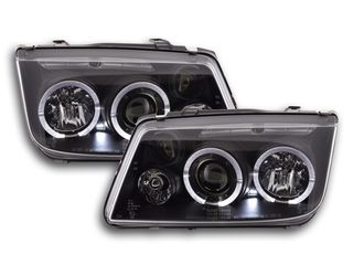 2 X FK - ΜΠΡΟΣΤΙΝΑ ΦΑΝΑΡΙΑ ΣΕΤ  - headlight VW Bora type 1J Yr. 98-05 black