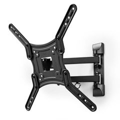 NEDIS TVWM1530BK Full Motion TV Wall Mount 23-55" Max 30 kg 3 Pivot Points 233-0529