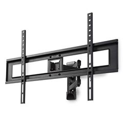 NEDIS TVWM1550BK Full Motion TV Wall Mount, 37-70", Max 35 kg, 3 Pivot Points 233-0070