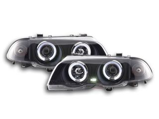 2 X FK - ΜΠΡΟΣΤΙΝΑ ΦΑΝΑΡΙΑ ΣΕΤ  - headlight BMW serie 3 saloon type E46 Yr. 98-01 black