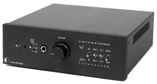 PRO-JECT Pre Box RS Digital High-end pre-amplifier, DAC, Headphone amp (Black)