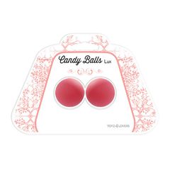 ΣΤΡΟΓΓΥΛΕΣ ΜΠΙΛΙΕΣ CANDY BALLS LUX PINK-thumb-1