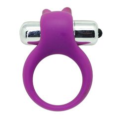 Anello fallico timeless stretchy ring viola-thumb-2