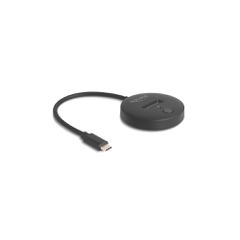 DELOCK docking station 64254 για M.2 NVMe/SATA SSD, 10Gbps, μαύρο