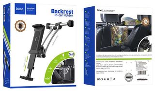 HOCO CA62 HANDSOME ALUMINUM REAR PILLOW IN-CAR HOLDER - HC-CA62