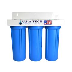 Τριπλό Φίλτρο Κάτω Πάγκου UC3-10" USATech + Φίλτρα PlusVOC 0,5μm
