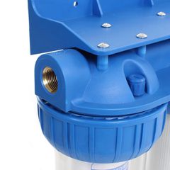 Φίλτρο Κεντρικής Παροχής Τριπλό QWH3 10"-1/2"+Φίλτρα 5μm-thumb-2