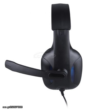 GEMBIRD GAMING HEADSET WITH VOLUME CONTROL MATTE BLACK GHS-04