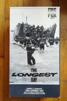 THE LONGEST DAY 1962 VHS ΒΙΝΤΕΟΚΑΣΕΤΕΣ