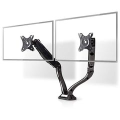 NEDIS MMNTDO100BK Desk Monitor Mount Double Monitor Arm Full Motion 10-32 " 233-0677