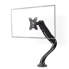 NEDIS MMNTSI100BK Desk Monitor Mount Single Monitor Arm Full Motion 10-32 " 233-0395