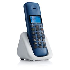 Motorola T301 Royal Blue  (Ελληνικό Μενού) Ασύρματο τηλέφωνο με ανοιχτή ακρόαση 14587-9249